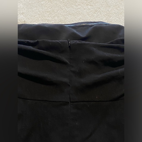 Nwt! Theory size 6 Terrah black strapless mini dress​ - Picture 7 of 8